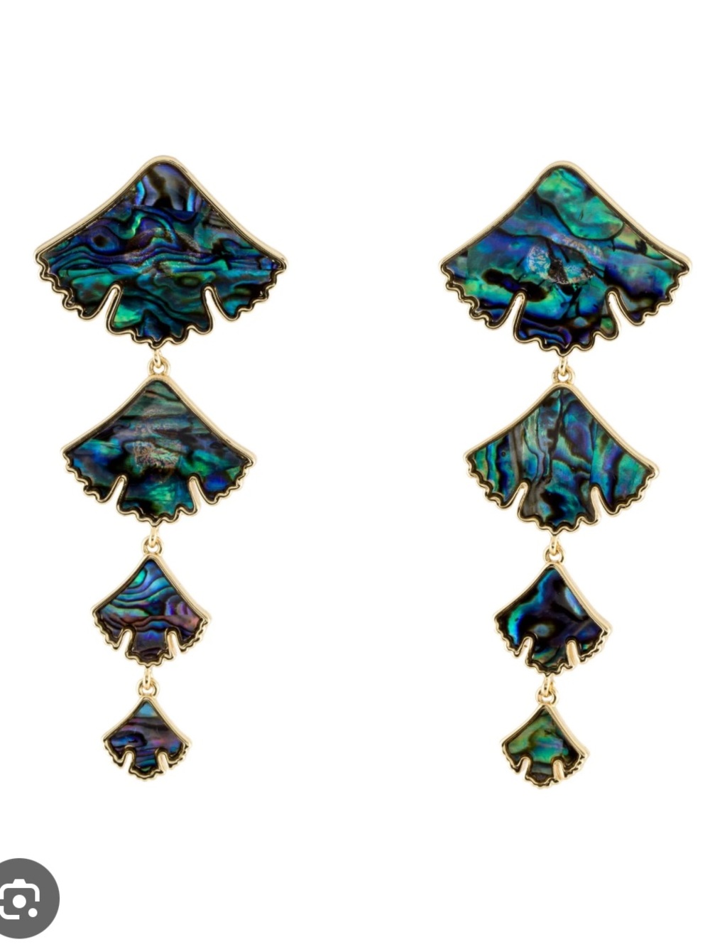 Mignonne Gavigan Abalone Talia Drop Earrings